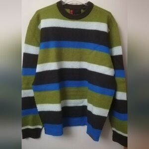 Burton Men's Crewneck Sweater - Olive, Blue, Black, White